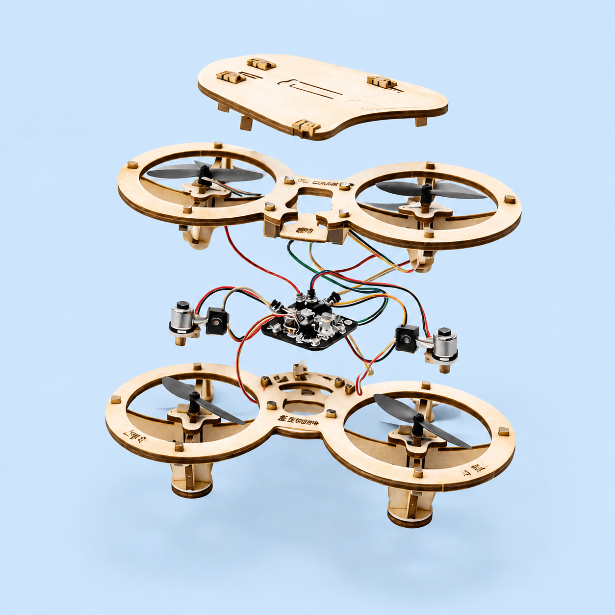 Build Your Own Flying Drone - DIY RC Quadcopter STEM Kit