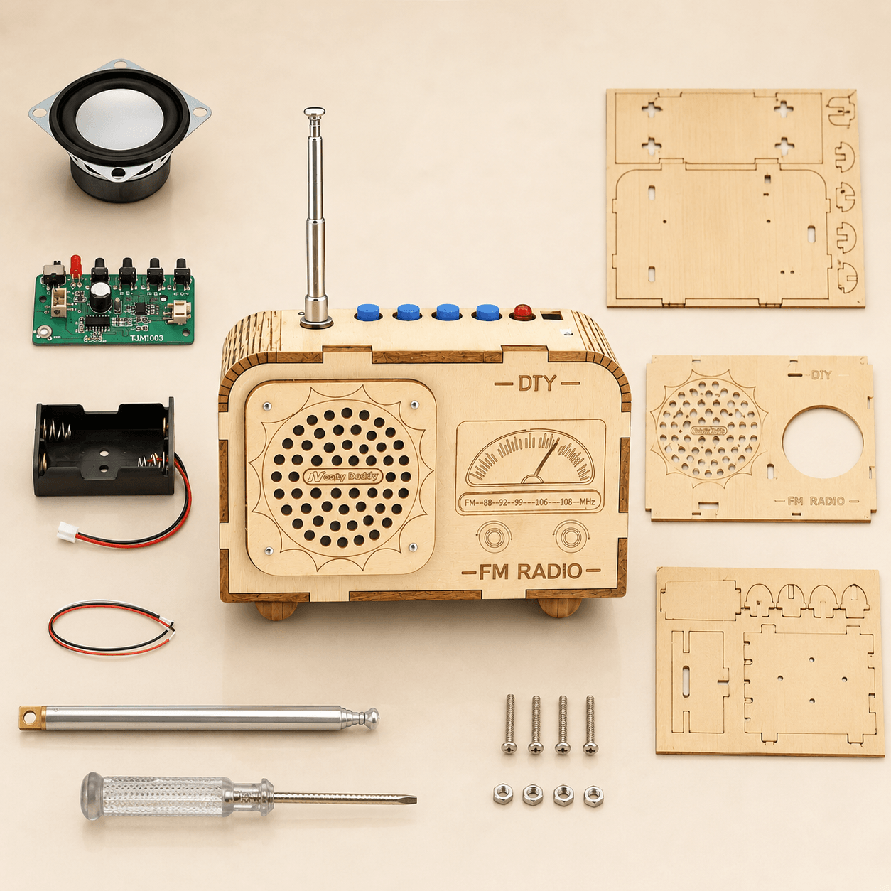 DIY Radio & Walkie Talkie Kit