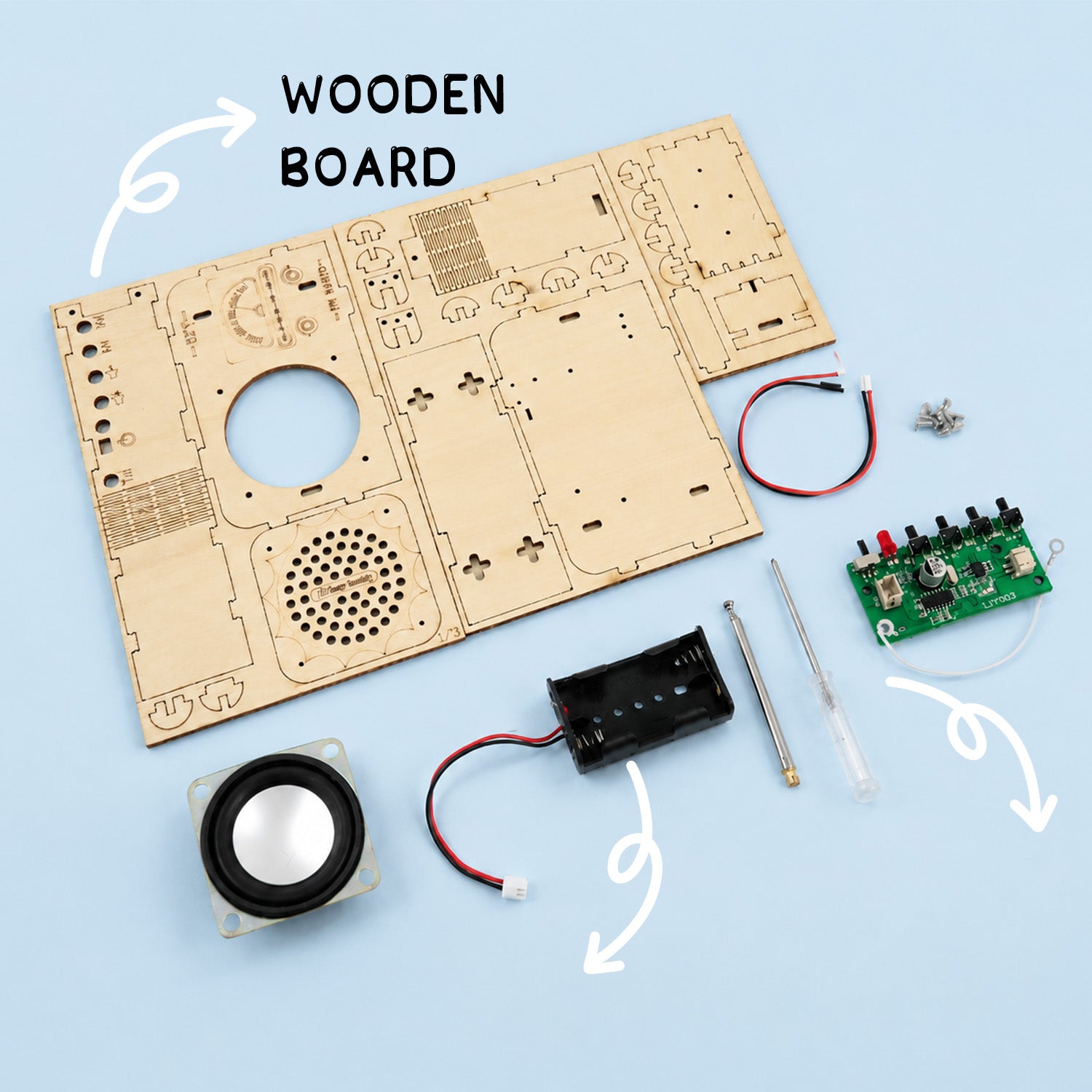 DIY FM Radio Kit - Build a Real Working Radio