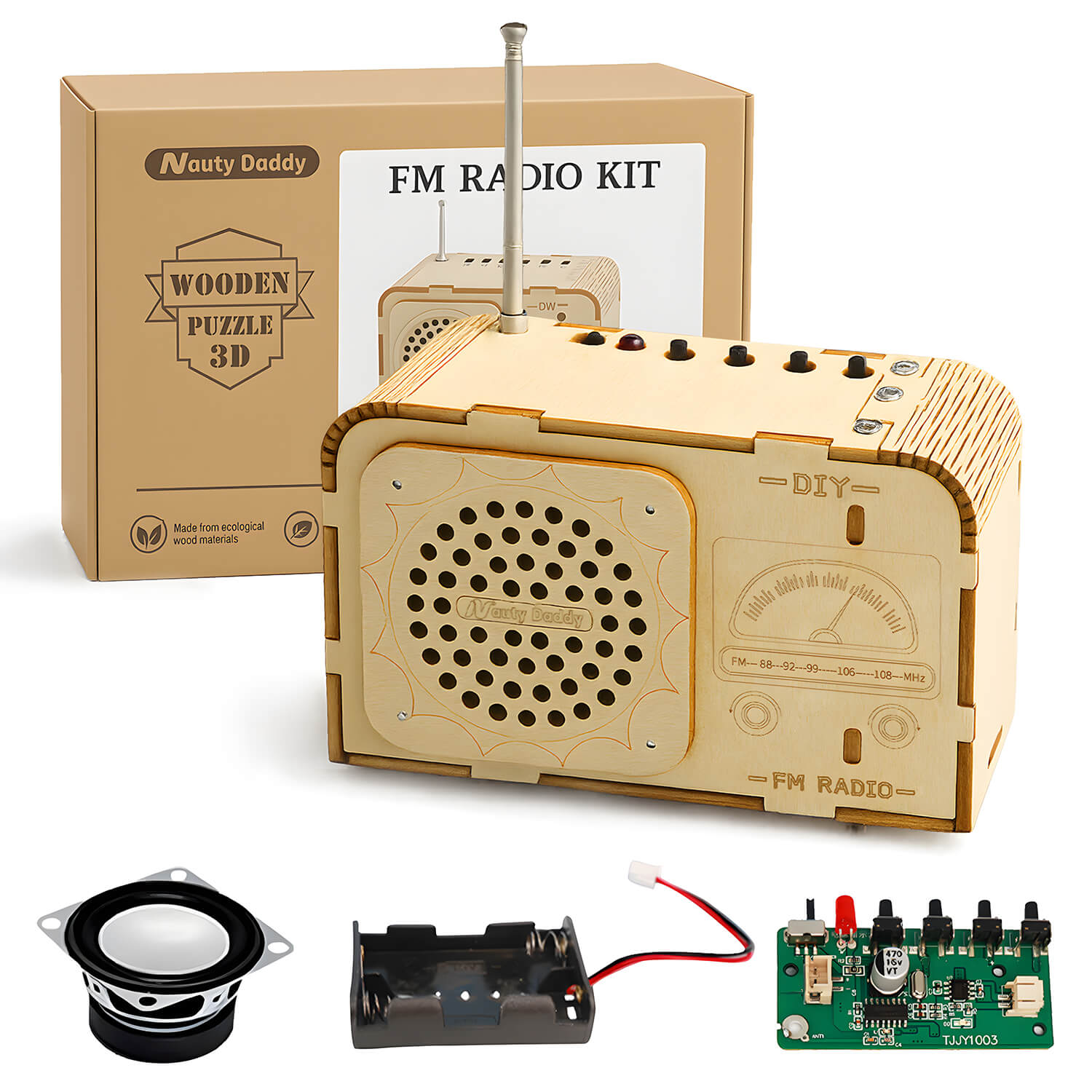 Build Your Own Walkie Talkie - DIY STEM Electronics Kit for Kids product detail image 7