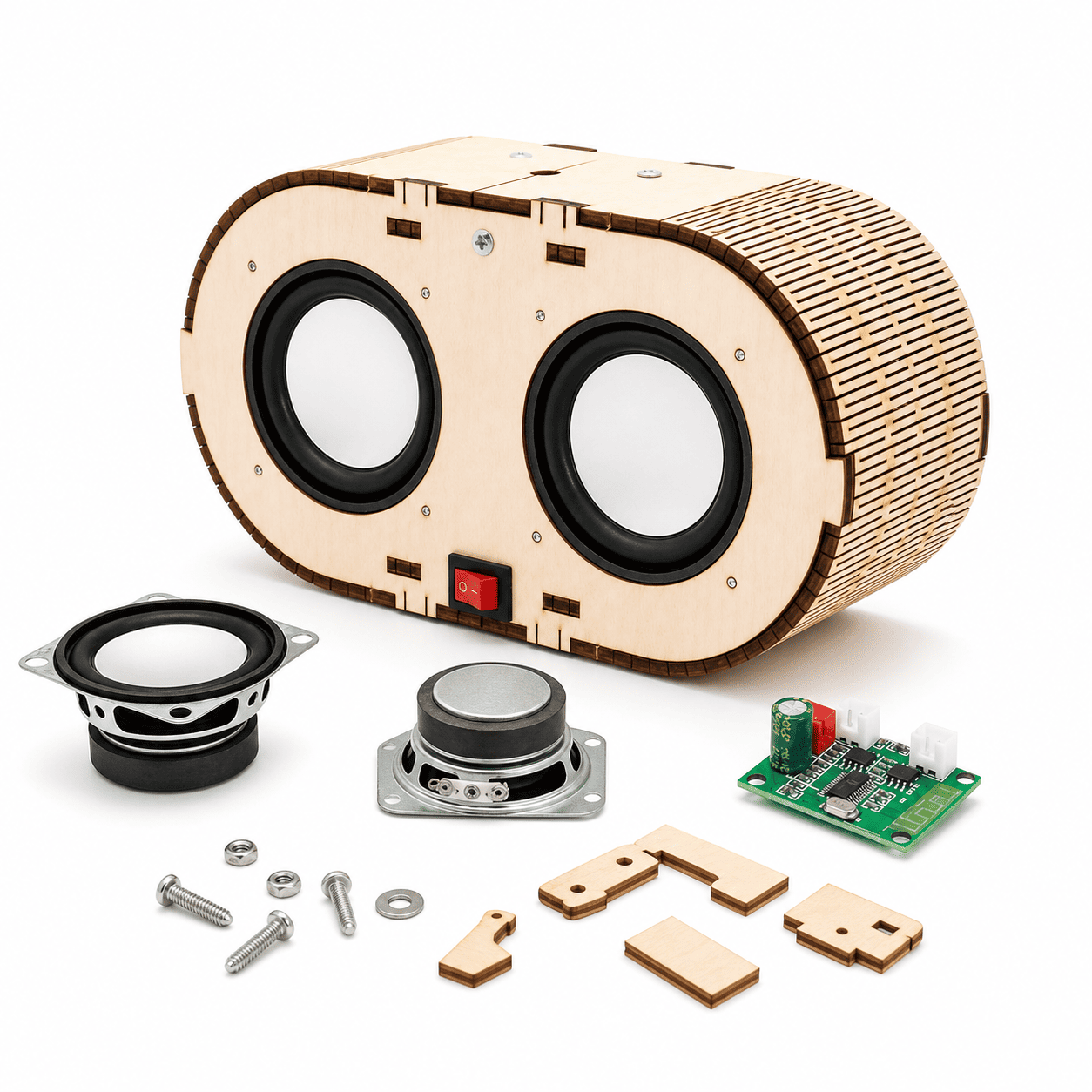 DIY Wooden Bluetooth Speaker