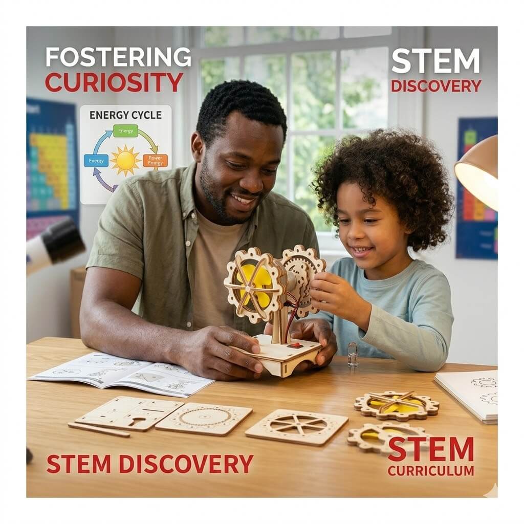 Build Your Own Moving Fan - Fun DIY STEM Kit for Kids product detail image 4