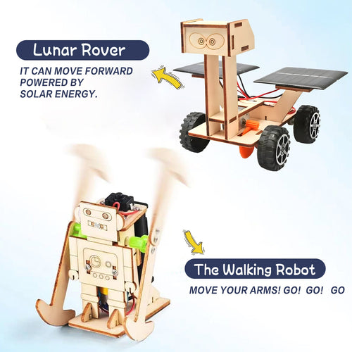 6-in-1 DIY Robot STEM Building Kit for Hands-On Learning & Creativity product detail image 2