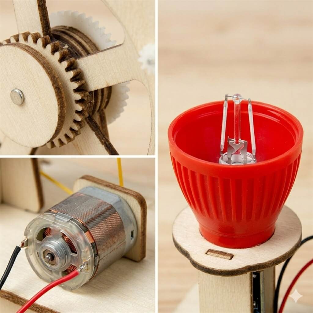 Build Your Own Solar Generator - Fun STEM Science Kit for Kids product detail image 7