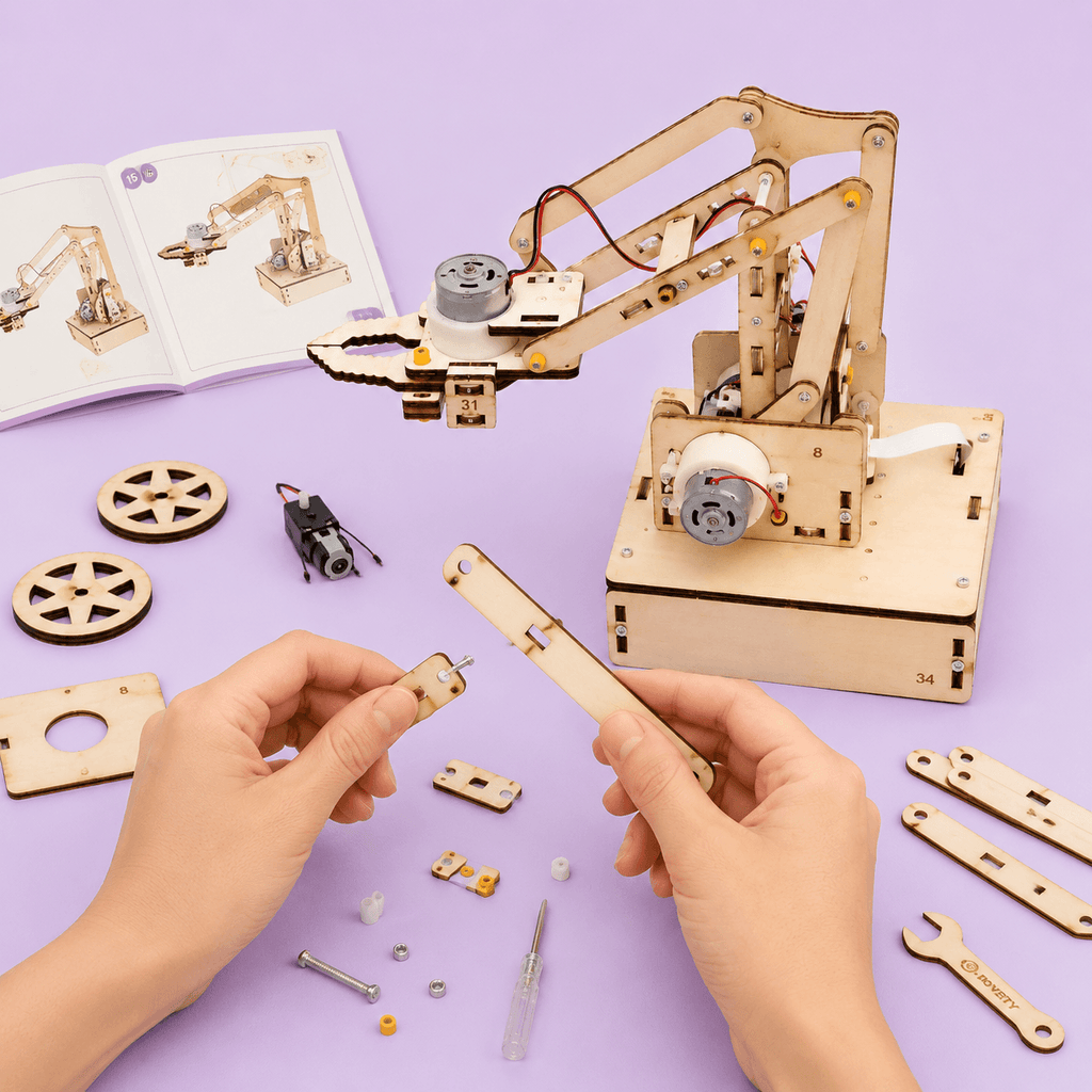 DIY Wooden Robotic Arm Kit