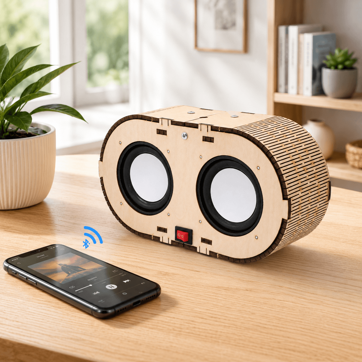 DIY Wooden Bluetooth Speaker