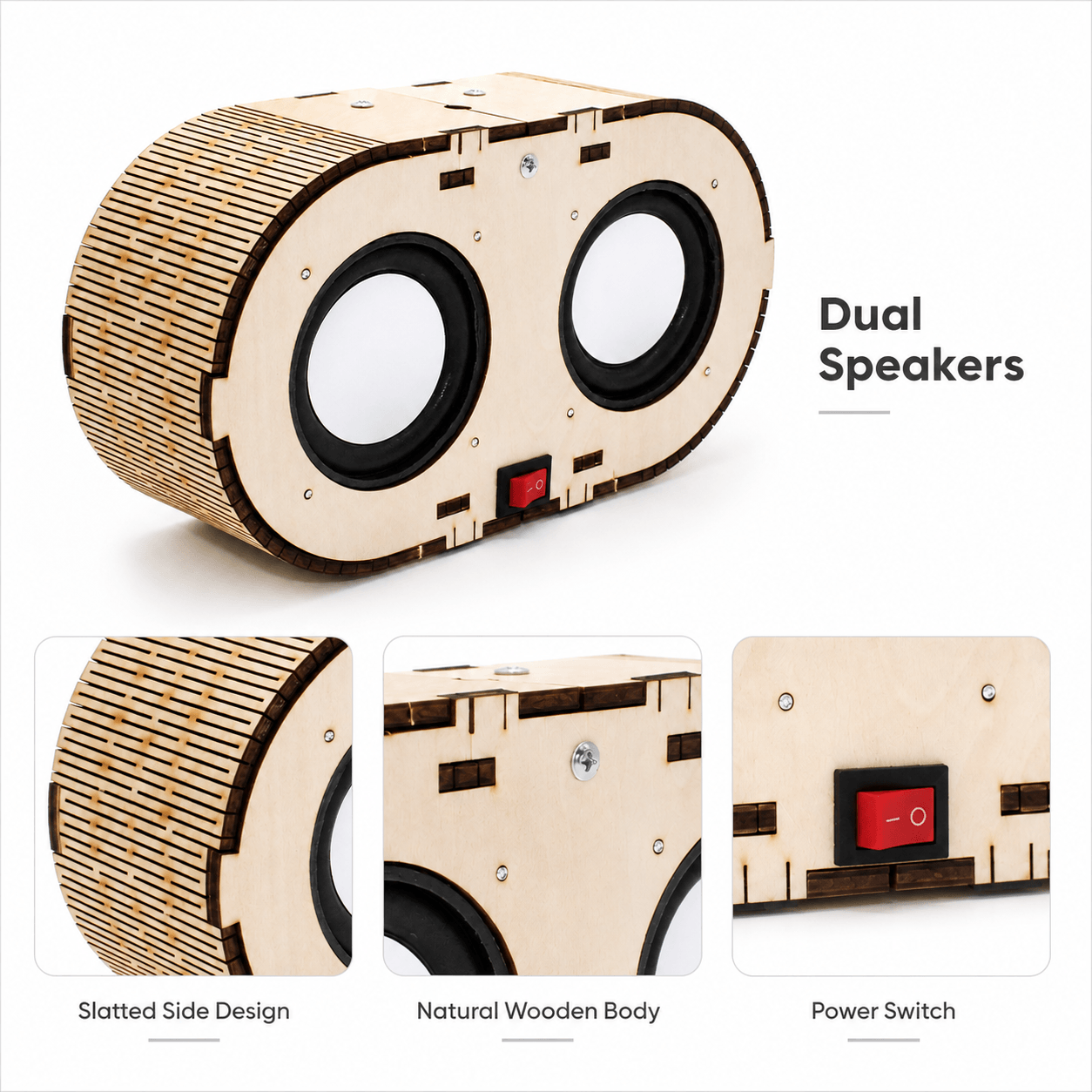 DIY Wooden Bluetooth Speaker
