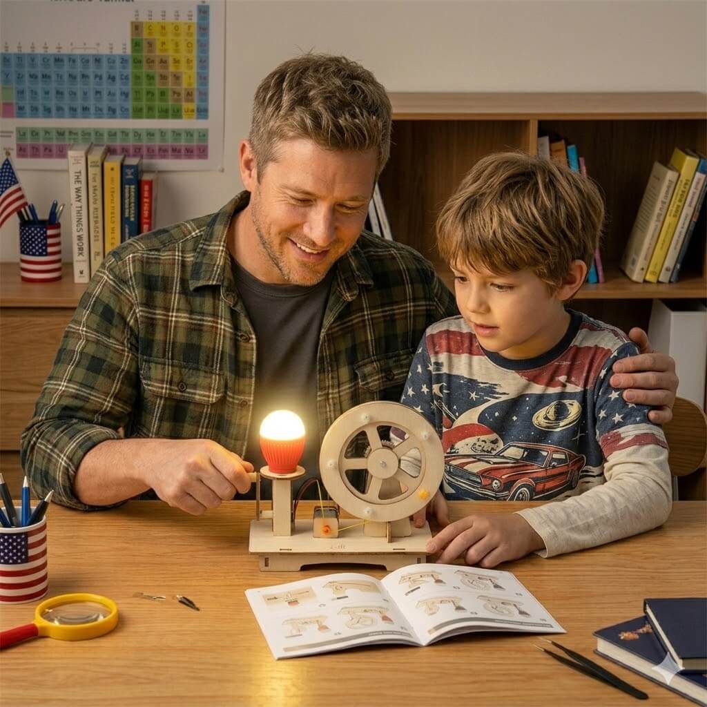 Build Your Own Solar Generator - Fun STEM Science Kit for Kids product detail image 5