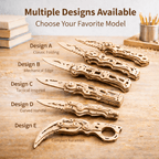 Wooden Folding Model Collection - Precision Mechanical Assembly Craft product detail image 2