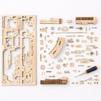 DIY Wooden Mechanical Gun Model Kit - Build & Display Collection product detail image 4