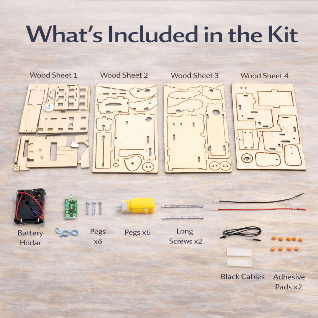 Voice-Controlled Mechanical Puppy DIY product detail image 7