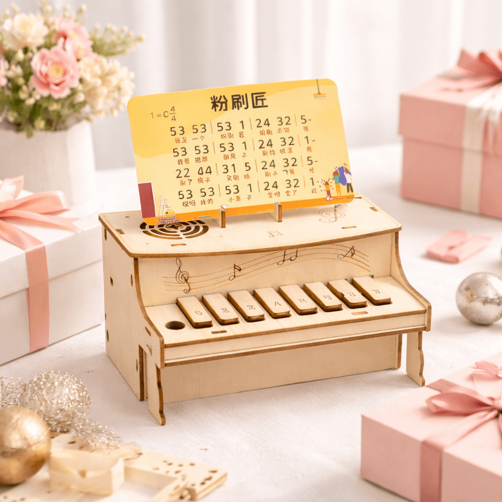 DIY Wooden Piano with Playable Keys product detail image 11