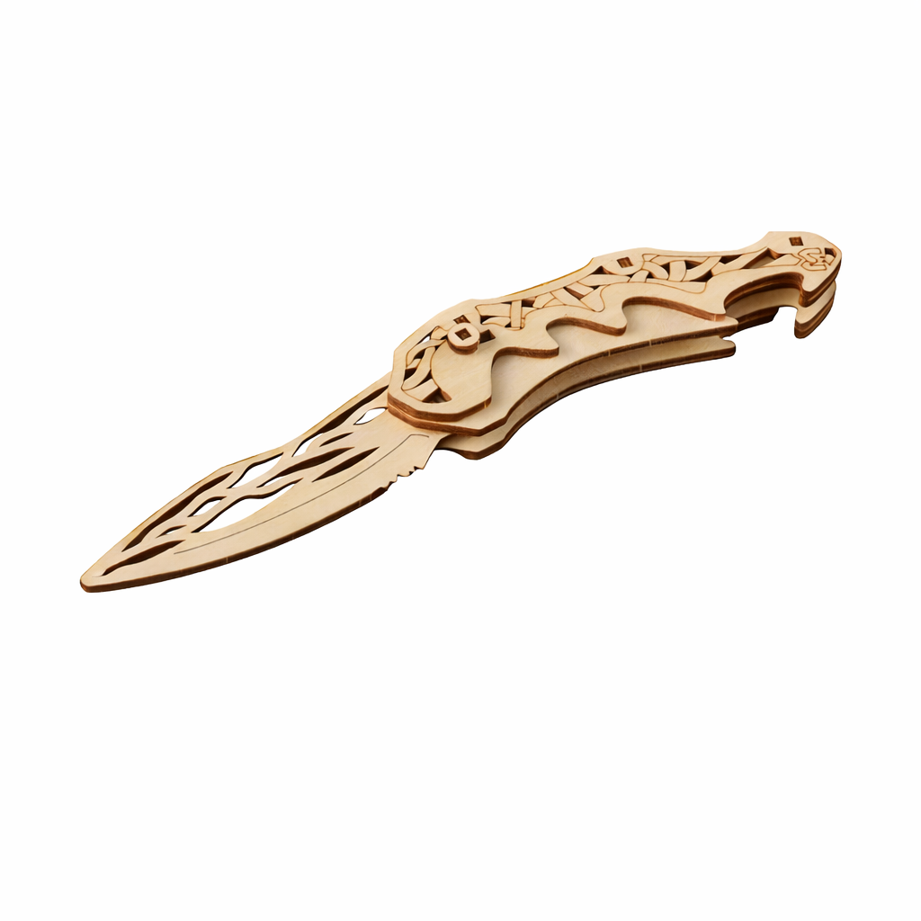 Wooden Folding Model Collection - Precision Mechanical Assembly Craft product detail image 11
