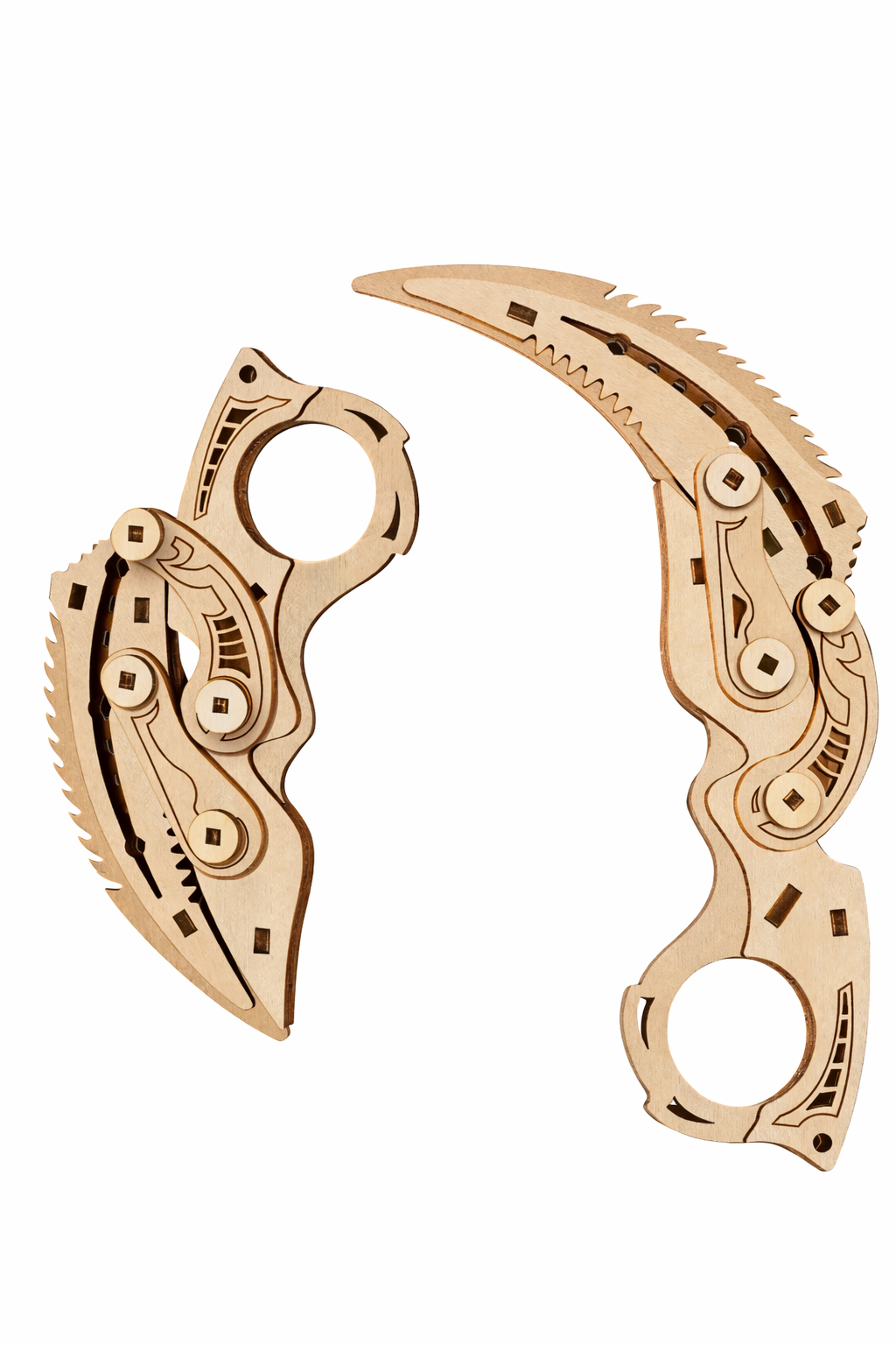 Wooden Folding Model Collection - Precision Mechanical Assembly Craft product detail image 9