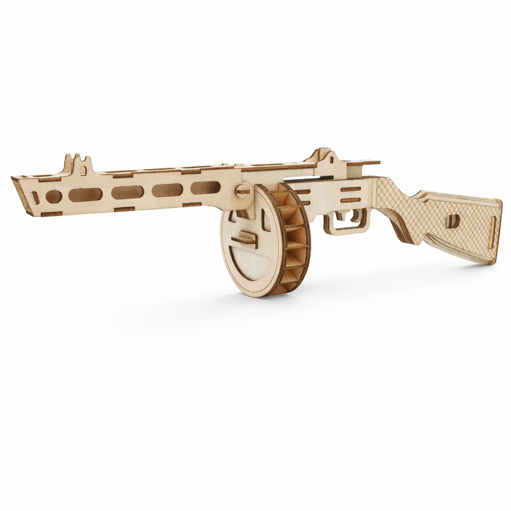 DIY Wooden Mechanical Gun Model Kit - Build & Display Collection product detail image 10
