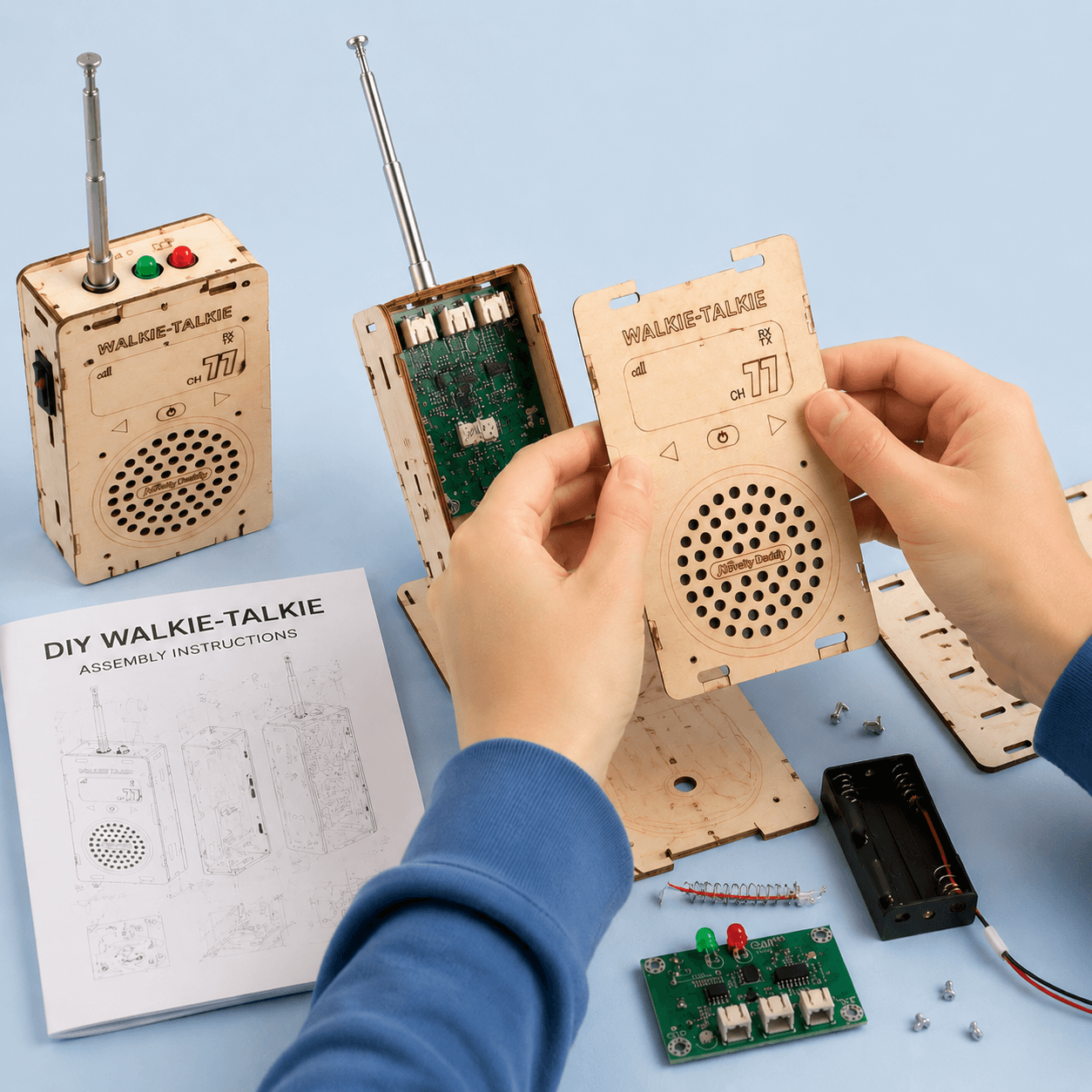 DIY Radio & Walkie Talkie Kit