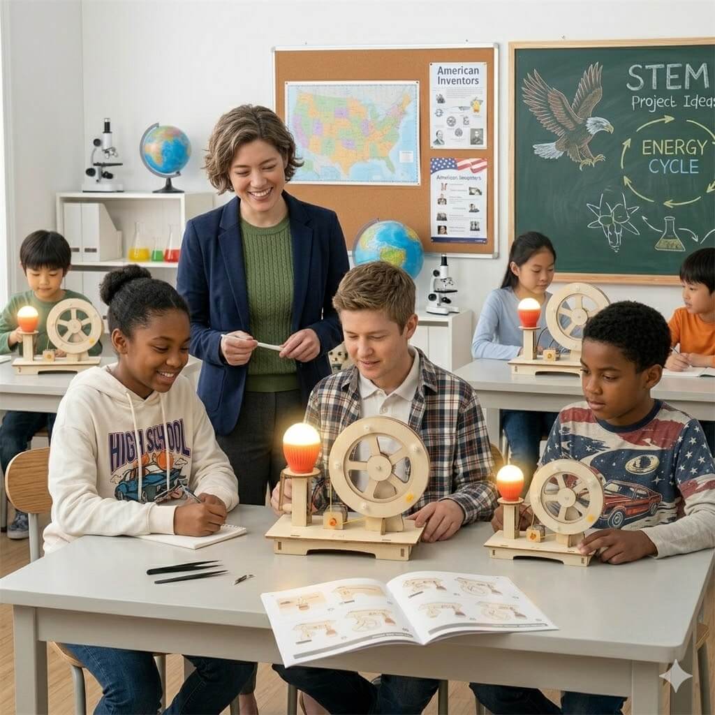 Build Your Own Solar Generator - Fun STEM Science Kit for Kids product detail image 3