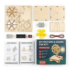 Build Your Own Moving Fan - Fun DIY STEM Kit for Kids product detail image 8
