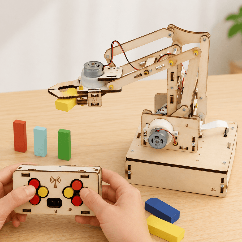 DIY Wooden Robotic Arm Kit
