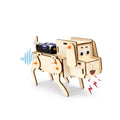 Voice-Controlled Mechanical Puppy DIY STEM kit — build a smart robotic puppy that responds to voice, hands-on sensor and robotics engineering project for kids