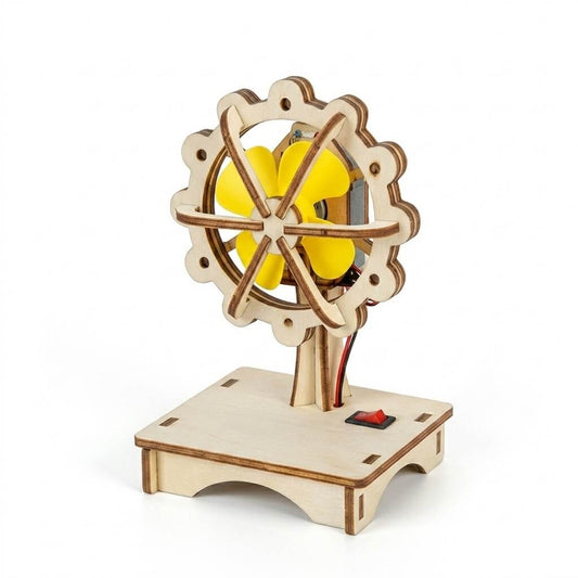 Build Your Own Moving Fan - Fun DIY STEM Kit for Kids