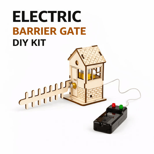 Build Your Own Electric Gate - Fun Motorized DIY STEM Kit for Kids